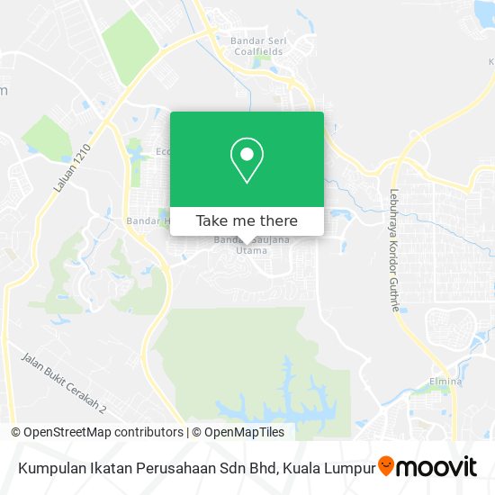 Kumpulan Ikatan Perusahaan Sdn Bhd map