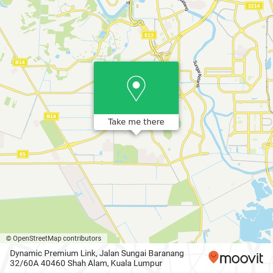 Dynamic Premium Link, Jalan Sungai Baranang 32 / 60A 40460 Shah Alam map