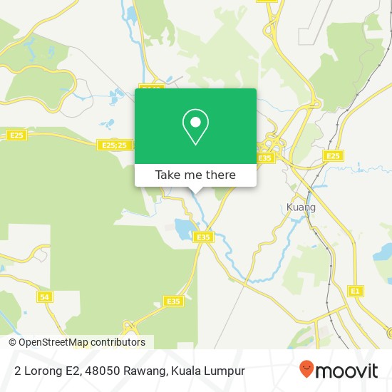 2 Lorong E2, 48050 Rawang map