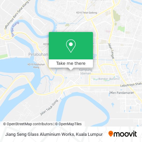 Jiang Seng Glass Aluminium Works map