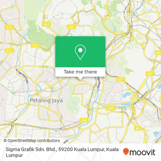 Peta Sigma Grafik Sdn. Bhd., 59200 Kuala Lumpur