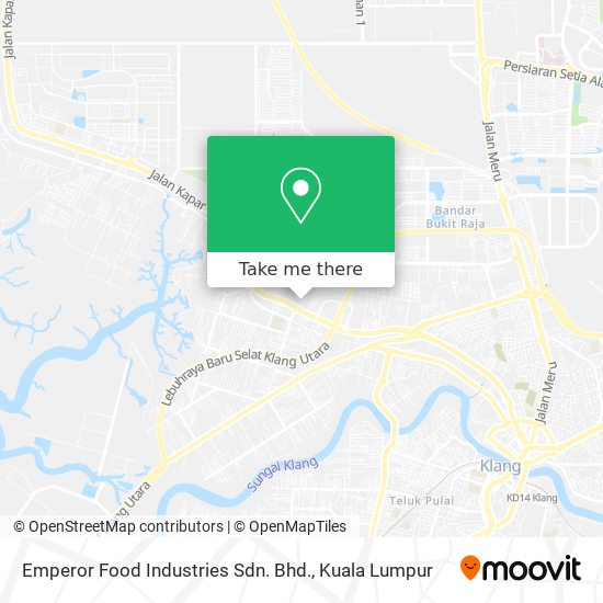 Emperor Food Industries Sdn. Bhd. map