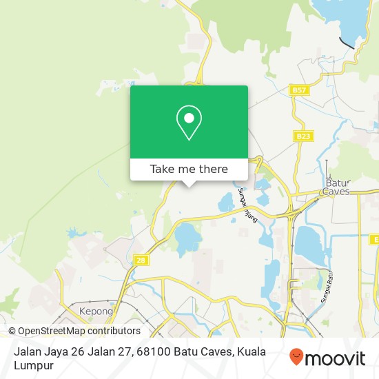 Jalan Jaya 26 Jalan 27, 68100 Batu Caves map