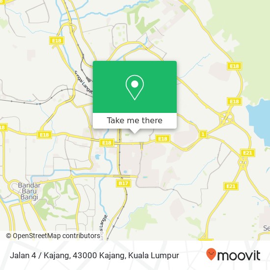 Peta Jalan 4 / Kajang, 43000 Kajang