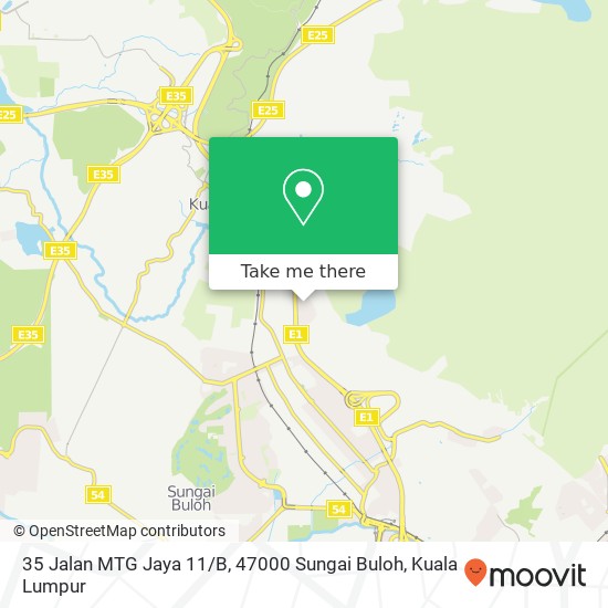 35 Jalan MTG Jaya 11 / B, 47000 Sungai Buloh map