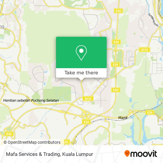 Mafa Services & Trading map