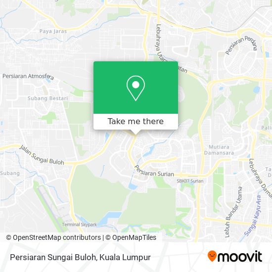 Persiaran Sungai Buloh map