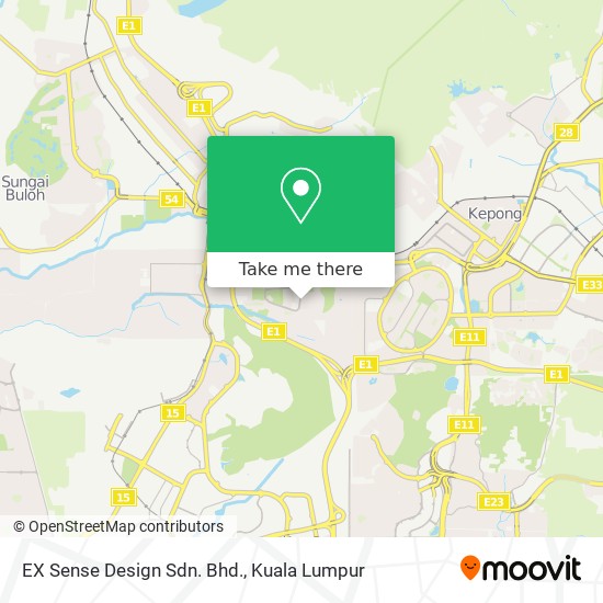 EX Sense Design Sdn. Bhd. map