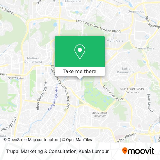 Trupal Marketing & Consultation map