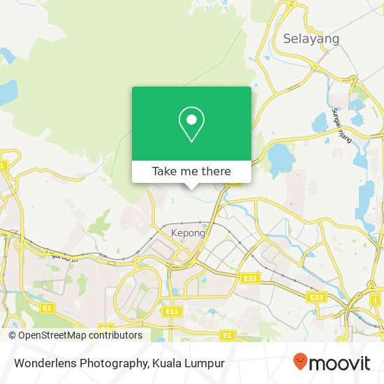 Wonderlens Photography map