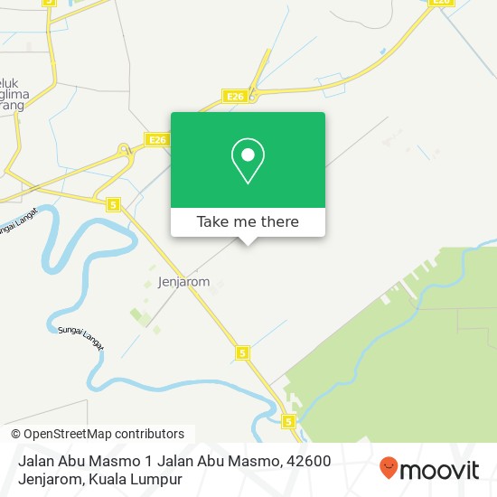 Jalan Abu Masmo 1 Jalan Abu Masmo, 42600 Jenjarom map