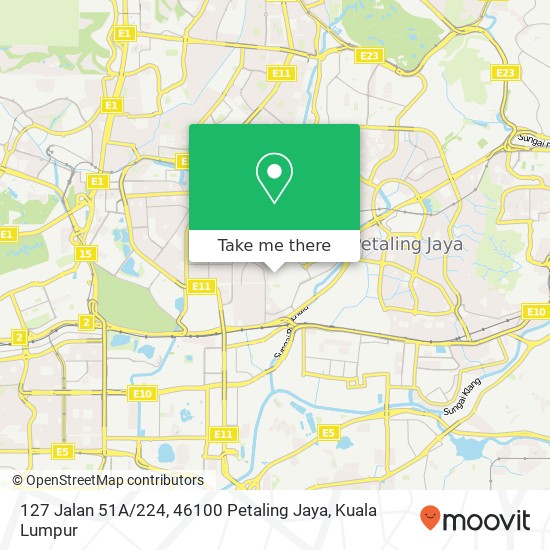 127 Jalan 51A / 224, 46100 Petaling Jaya map