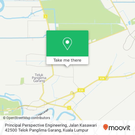 Principal Perspective Engineering, Jalan Kasawari 42500 Telok Panglima Garang map