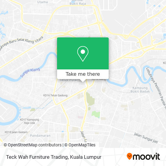 Teck Wah Furniture Trading map