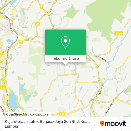 Kejuruteraan Letrik Berjasa-Jaya Sdn Bhd map