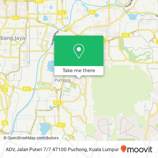 ADV, Jalan Puteri 7 / 7 47100 Puchong map