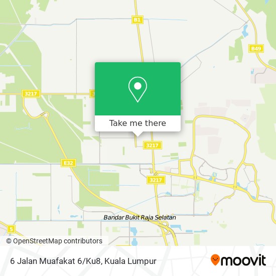 6 Jalan Muafakat 6/Ku8 map