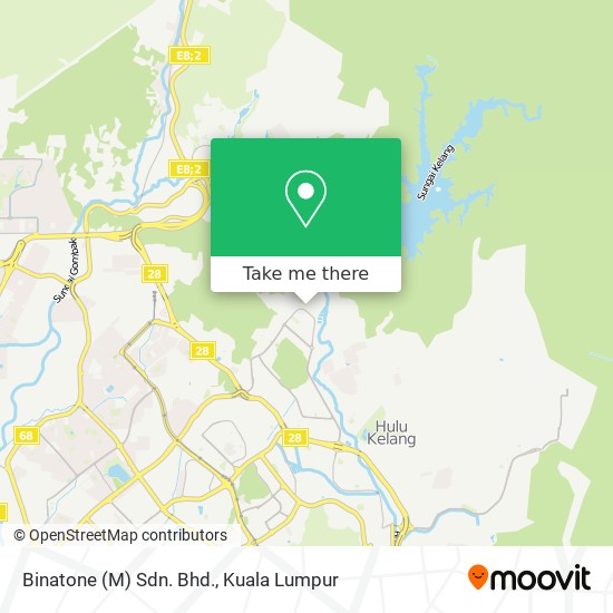 Binatone (M) Sdn. Bhd. map