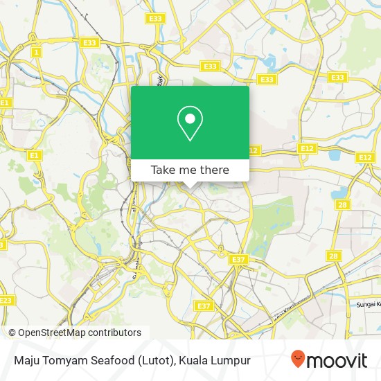 Maju Tomyam Seafood (Lutot) map