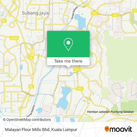Peta Malayan Flour Mills Bhd