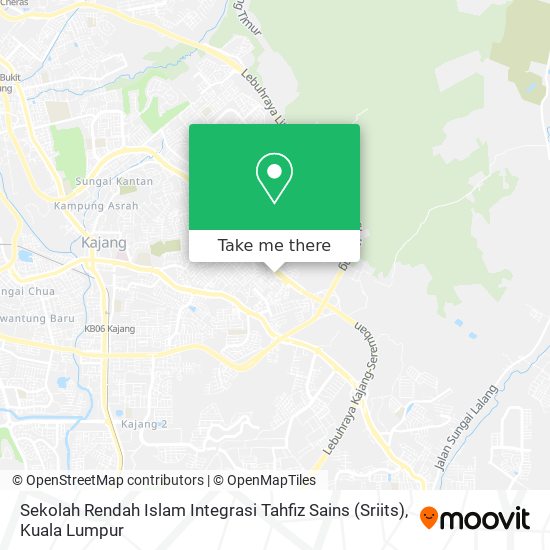 Sekolah Rendah Islam Integrasi Tahfiz Sains (Sriits) map