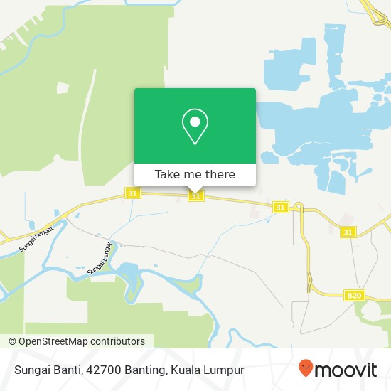 Sungai Banti, 42700 Banting map