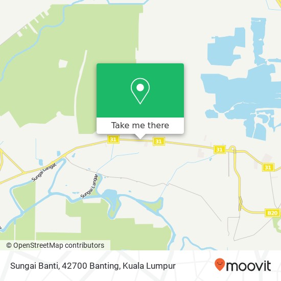 Sungai Banti, 42700 Banting map