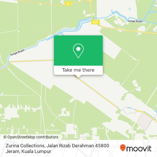 Zurina Collections, Jalan Rizab Derahman 45800 Jeram map
