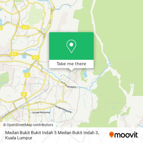 Medan Bukit Bukit Indah 5 Medan Bukit Indah 3 map
