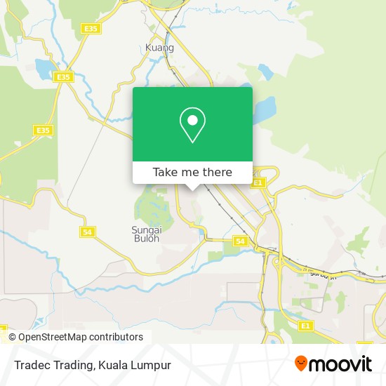 Tradec Trading map
