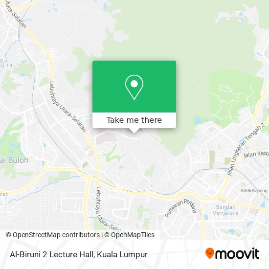 Al-Biruni 2 Lecture Hall map