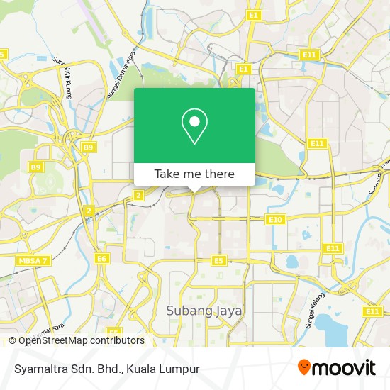 Syamaltra Sdn. Bhd. map