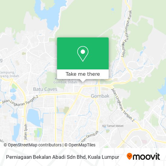 Peta Perniagaan Bekalan Abadi Sdn Bhd