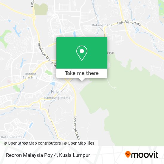 Recron Malaysia Poy 4 map