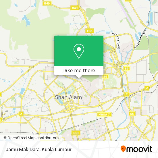 Jamu Mak Dara map