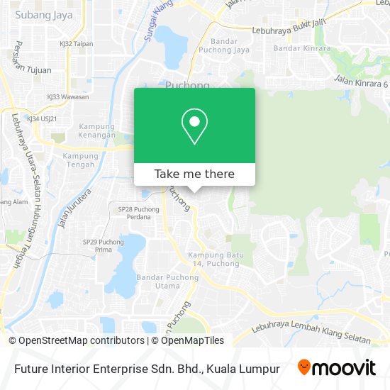 How To Get To Future Interior Enterprise Sdn Bhd In Puchong By Bus Or Mrt Lrt