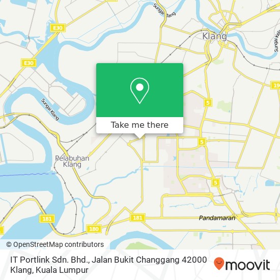 IT Portlink Sdn. Bhd., Jalan Bukit Changgang 42000 Klang map