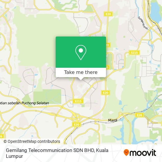 Gemilang Telecommunication SDN BHD map