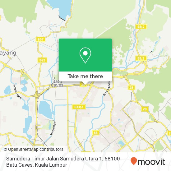 Samudera Timur Jalan Samudera Utara 1, 68100 Batu Caves map