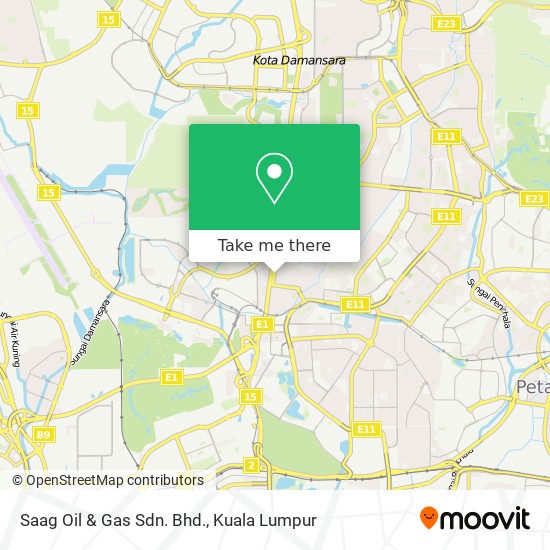 Saag Oil & Gas Sdn. Bhd. map