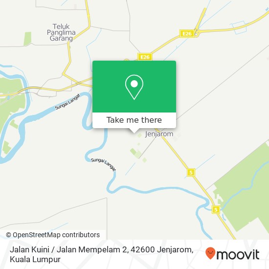 Jalan Kuini / Jalan Mempelam 2, 42600 Jenjarom map