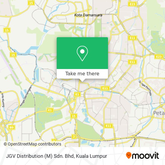 JGV Distribution (M) Sdn. Bhd map