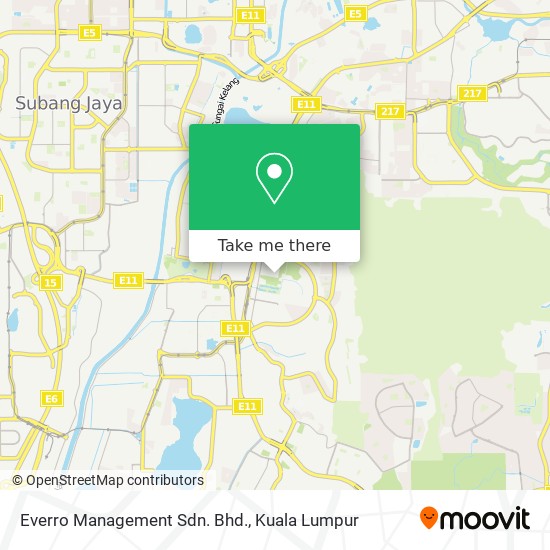 Everro Management Sdn. Bhd. map
