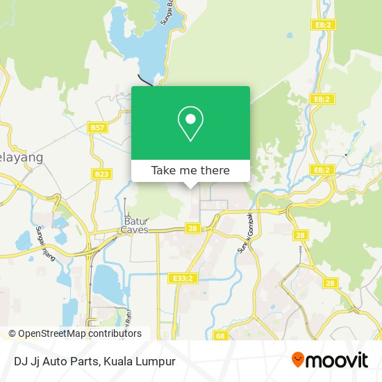 DJ Jj Auto Parts map