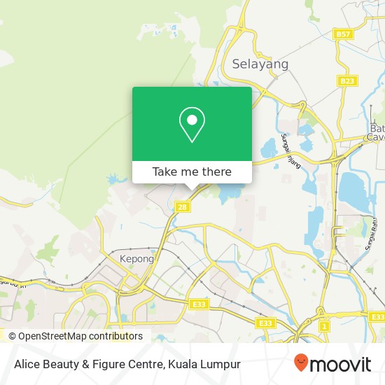 Alice Beauty & Figure Centre map