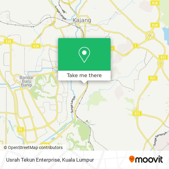 Usrah Tekun Enterprise map