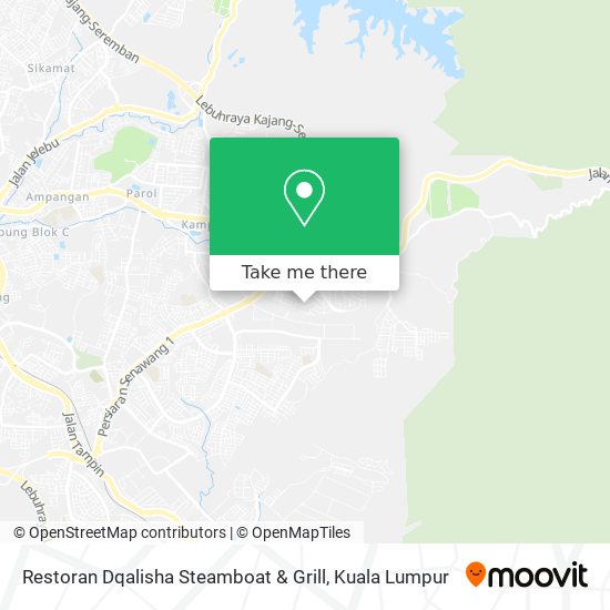 Restoran Dqalisha Steamboat & Grill map