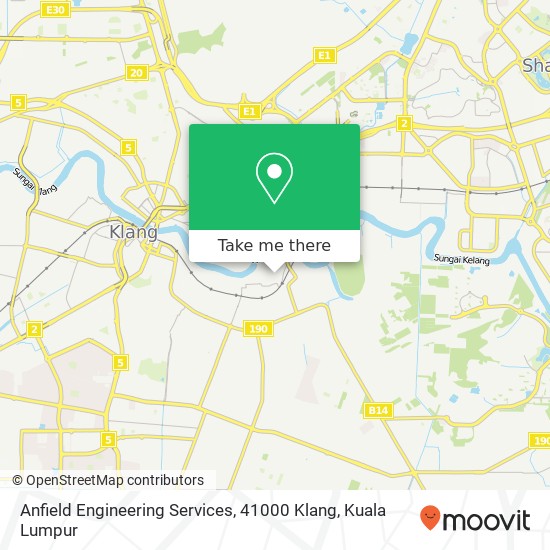 Anfield Engineering Services, 41000 Klang map