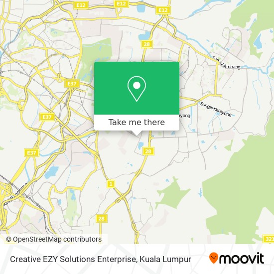 Creative EZY Solutions Enterprise map