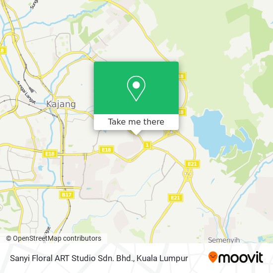 Sanyi Floral ART Studio Sdn. Bhd. map